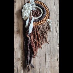 Large Vintage Wool Dream Catcher